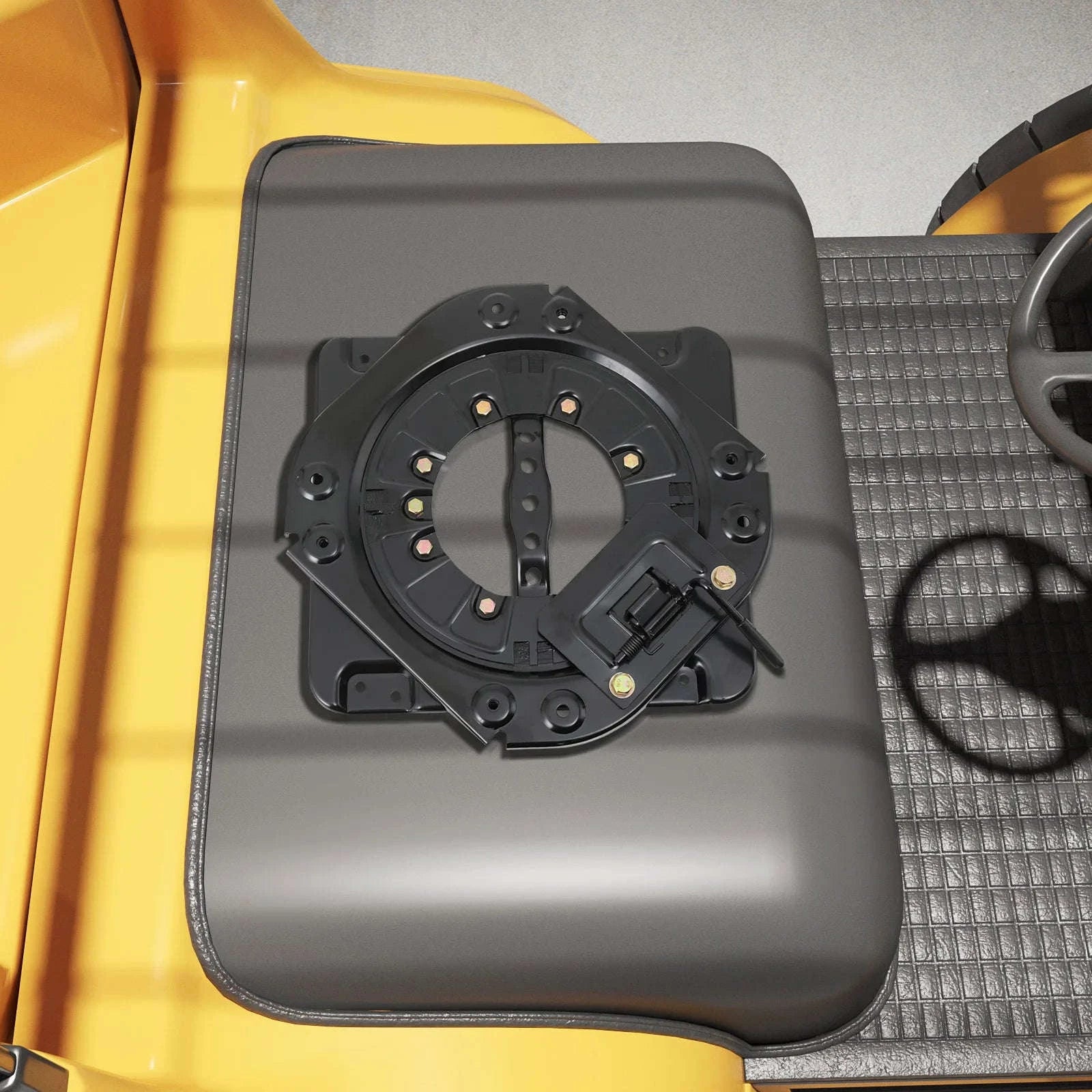 Motorhome Seat Swivel Turntable-black / Germany
