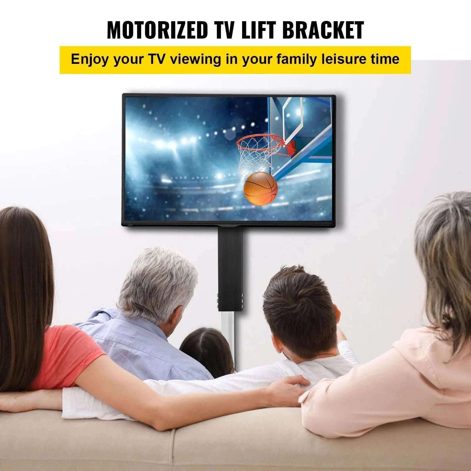 Motorized TV Lift Stand with Remote, Adjustable Height 42.3"–73.8"-20in 500mm Stroke / other / spain