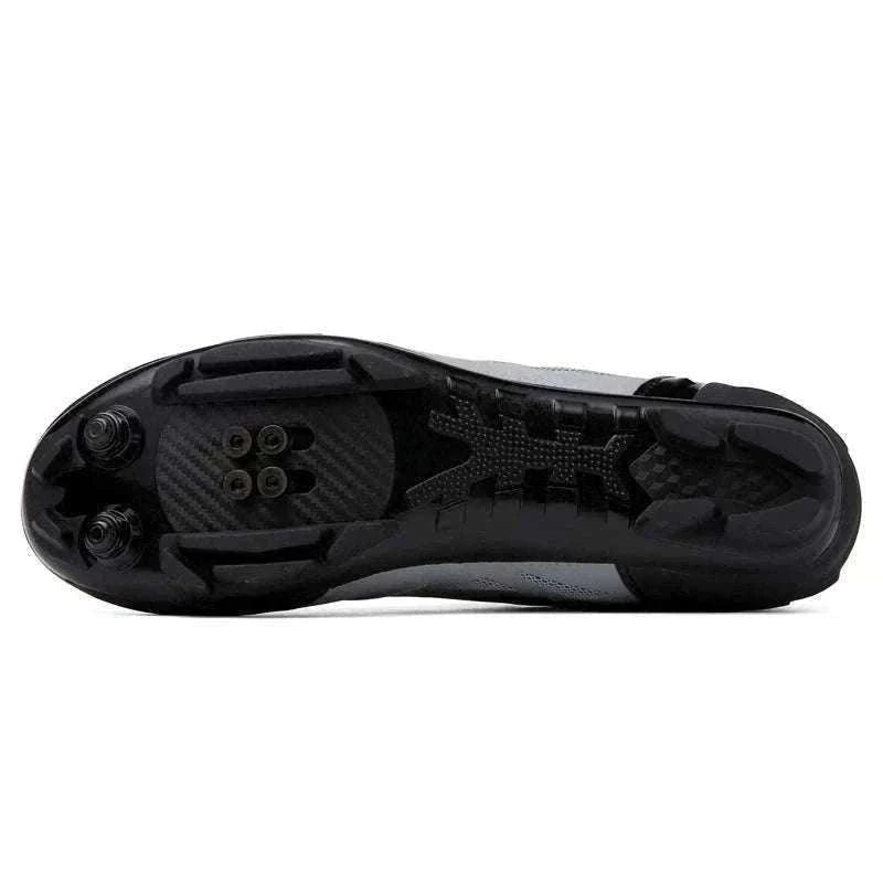 Mountain Bike Cycling Shoes Breathable Lace-Up MTB Sneakers-GreyMTB / 37