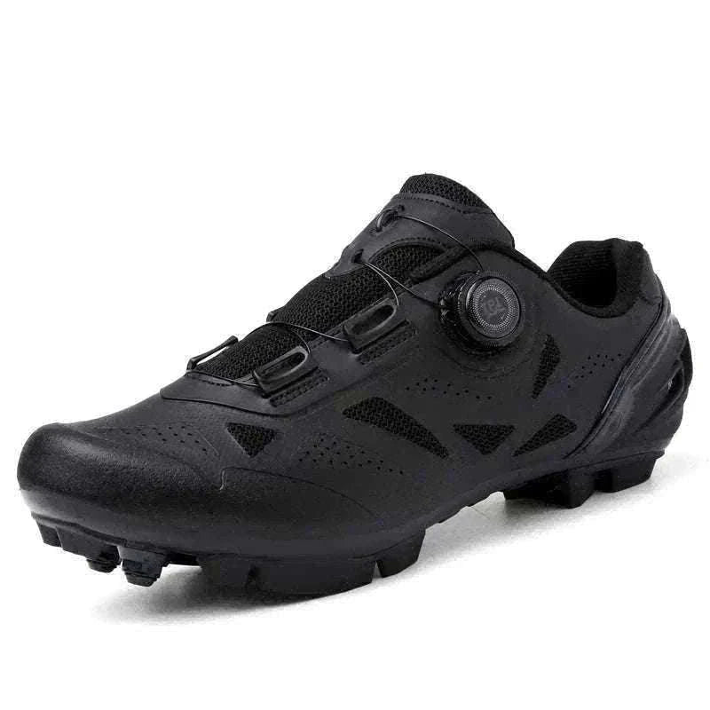 Mountain Bike Cycling Shoes Breathable Lace-Up MTB Sneakers-GreyMTB / 37