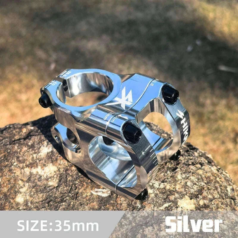 Mountain Bike Power Stem 35mm for 31.8mm Handlebars-XD33Silver