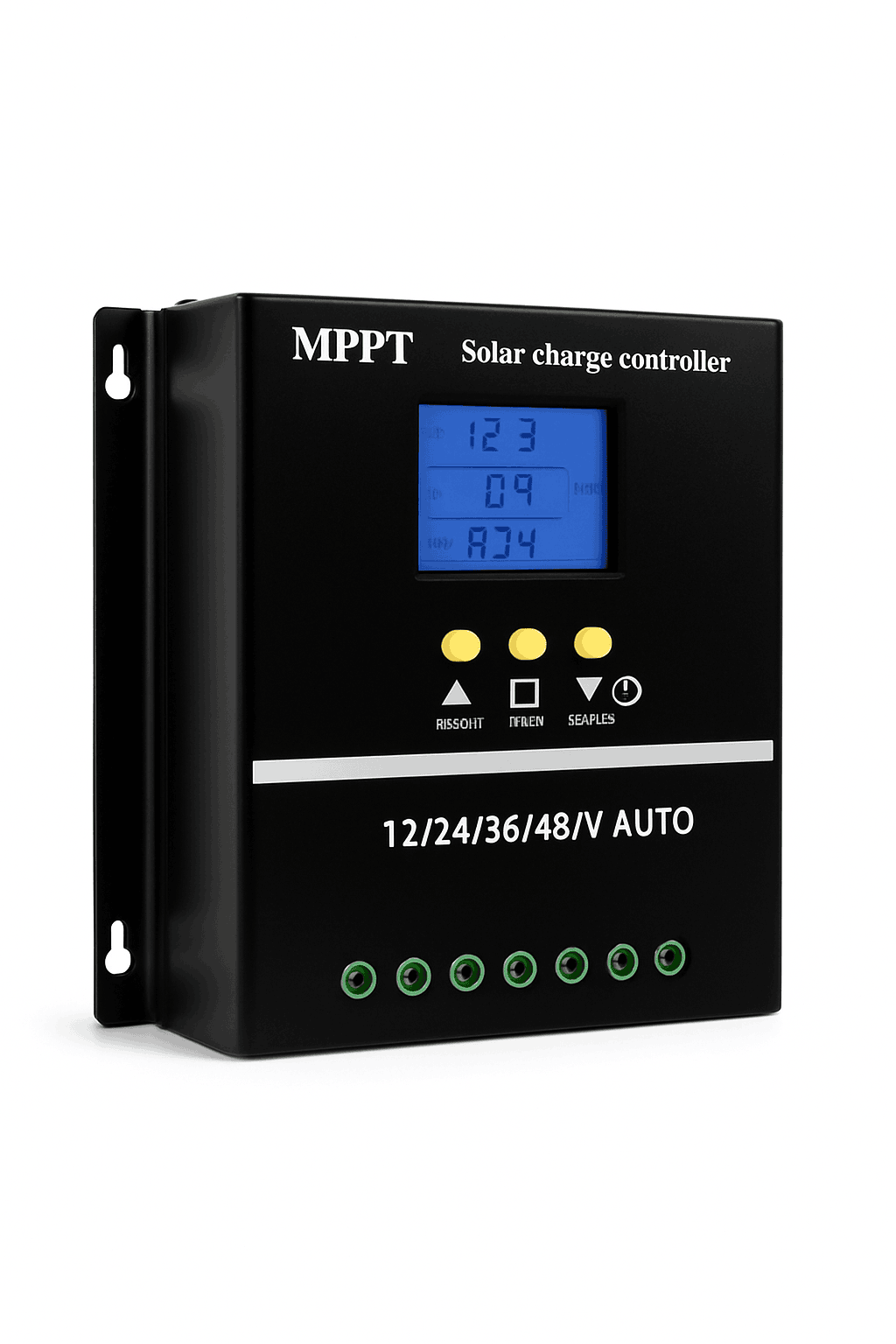 MPPT Solar Charge Controller 100A with Dual USB Ports-import components