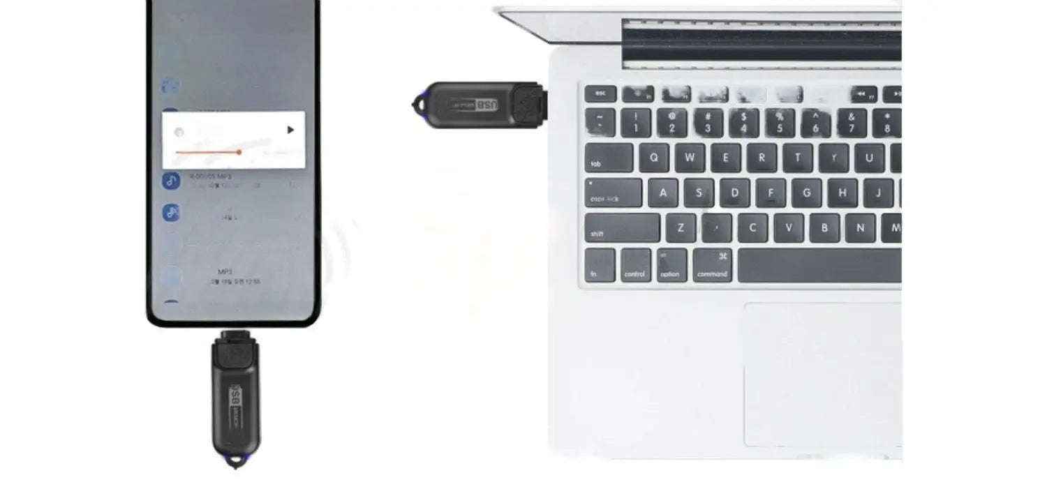 MQ-C320 USB Voice Recorder with 8GB Storage and Voice Activation