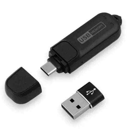 MQ-C320 USB Voice Recorder with 8GB Storage and Voice Activation-Default Title