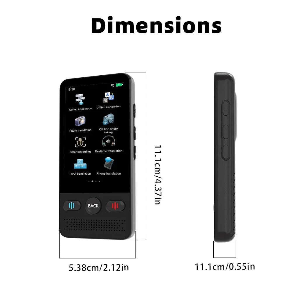 MSAI T13 AI Translator with 160-Language Support-T13