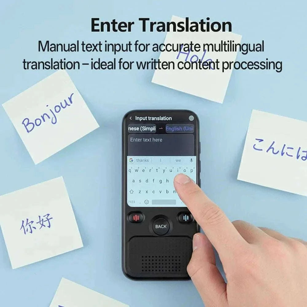 MSAI T20 160-Language Translator with Camera and Voice-T20