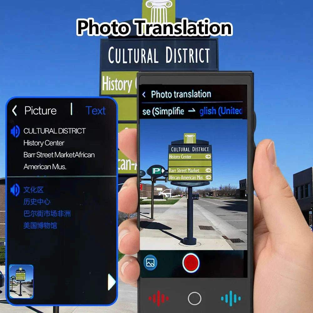 MSAI T26 160 Languages Voice Translator Online Photo 75 Languages Audio Translate 115 Offline Real Time Translation for Travel-T26