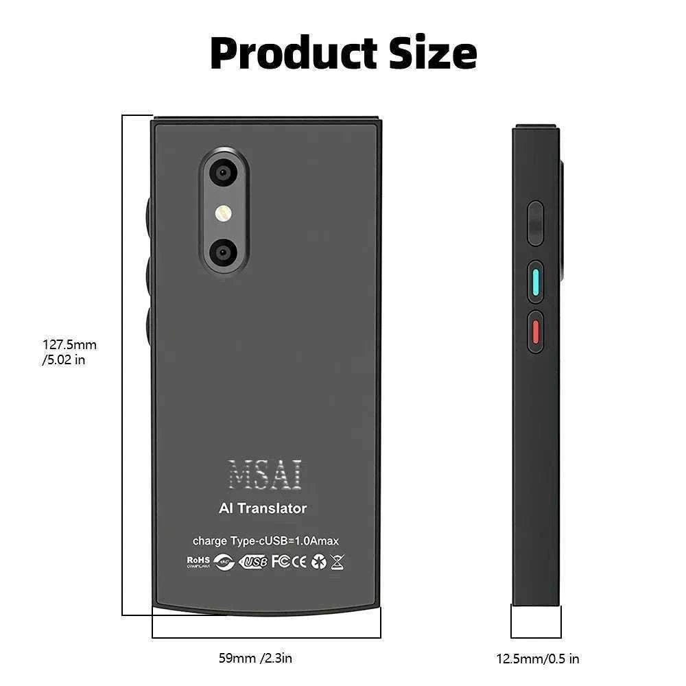 MSAI T26 Voice Translator for Travel and Cross-Language Chat-T26