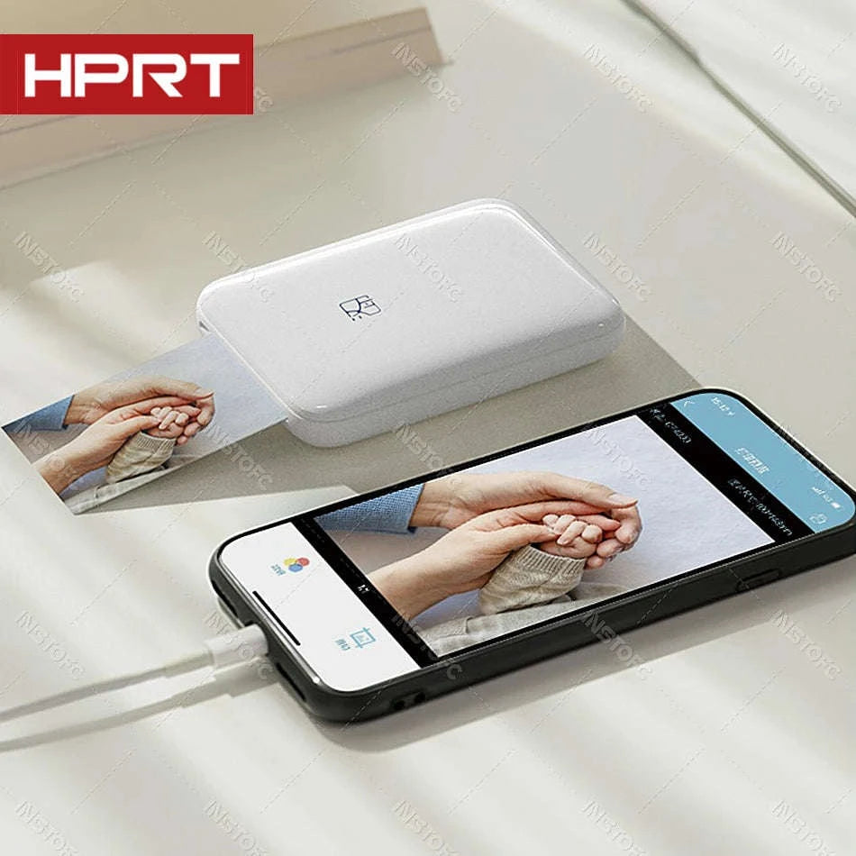 MT53 Pocket Photo Printer – Wireless Thermal Printer-Printer add 5pcs / Other