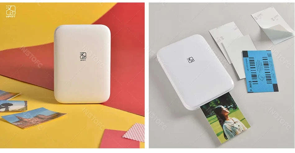 MT53 Pocket Photo Printer – Wireless Thermal Printer-Printer add 5pcs / Other