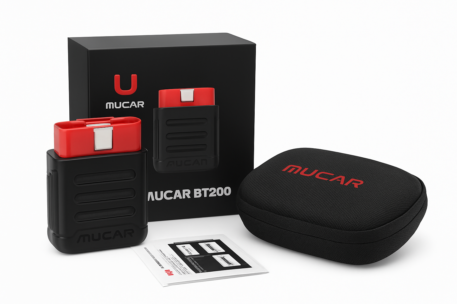 MUCAR BT200/BT200 Pro OBD2 Diagnostisk Scanner för Alla Bilar