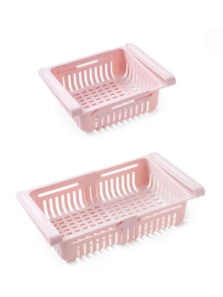 Multi-Functional Refrigerator Storage Basket-Blue