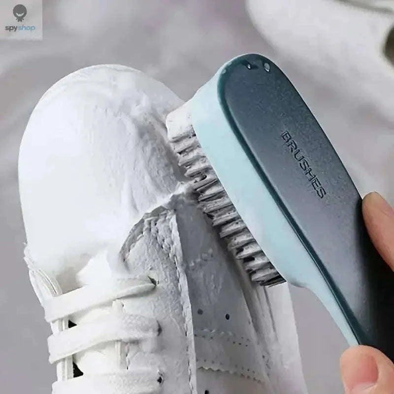 Multi-Functional Shoe Cleaning Brush for Shoes and Fabrics-Red-4pcs