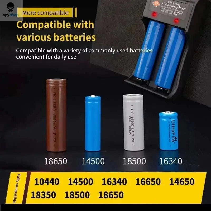 Multi-Slot USB 18650 Battery Charger for Lithium Cells-4 slots