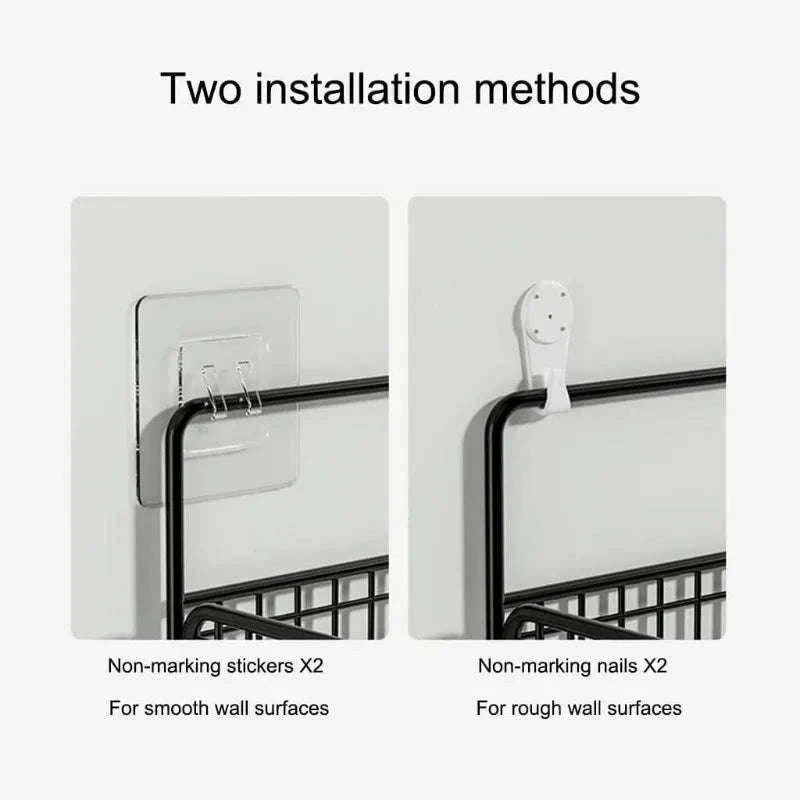 Multifunctional Bathroom Organizer for Corner Storage-