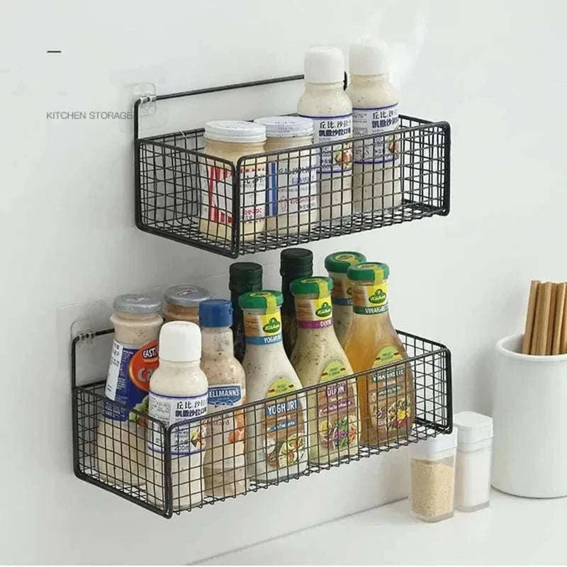 Multifunctional Bathroom Organizer for Corner Storage-Black-S-1PC