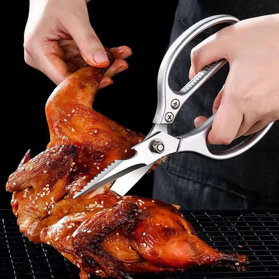 Multifunctional Kitchen Scissors for Faster Food Prep-Stainless stee