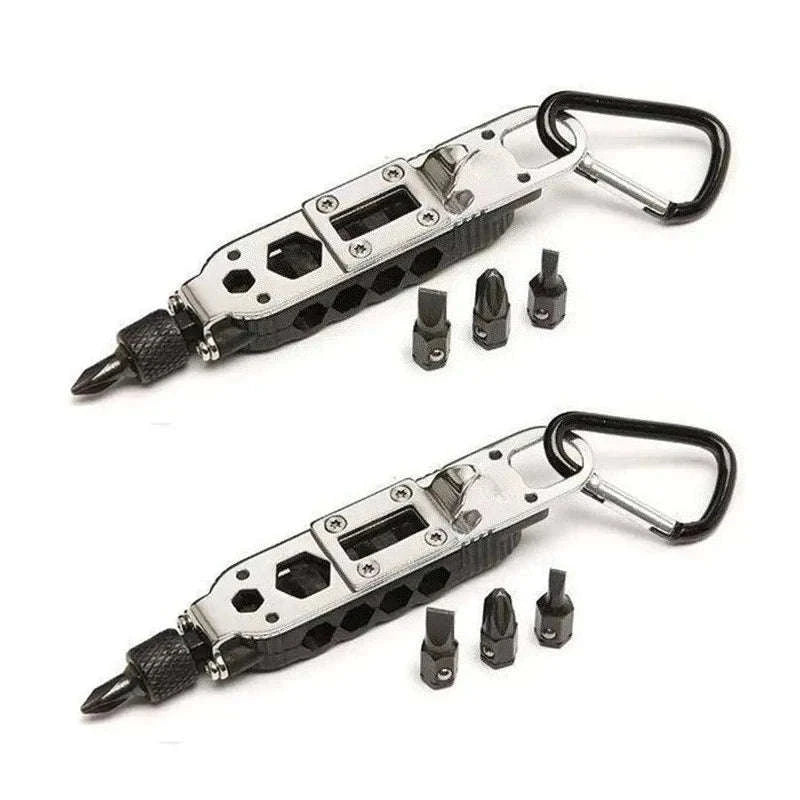 Multifunctional Mini Screwdriver Keychain Tool-1 PCS