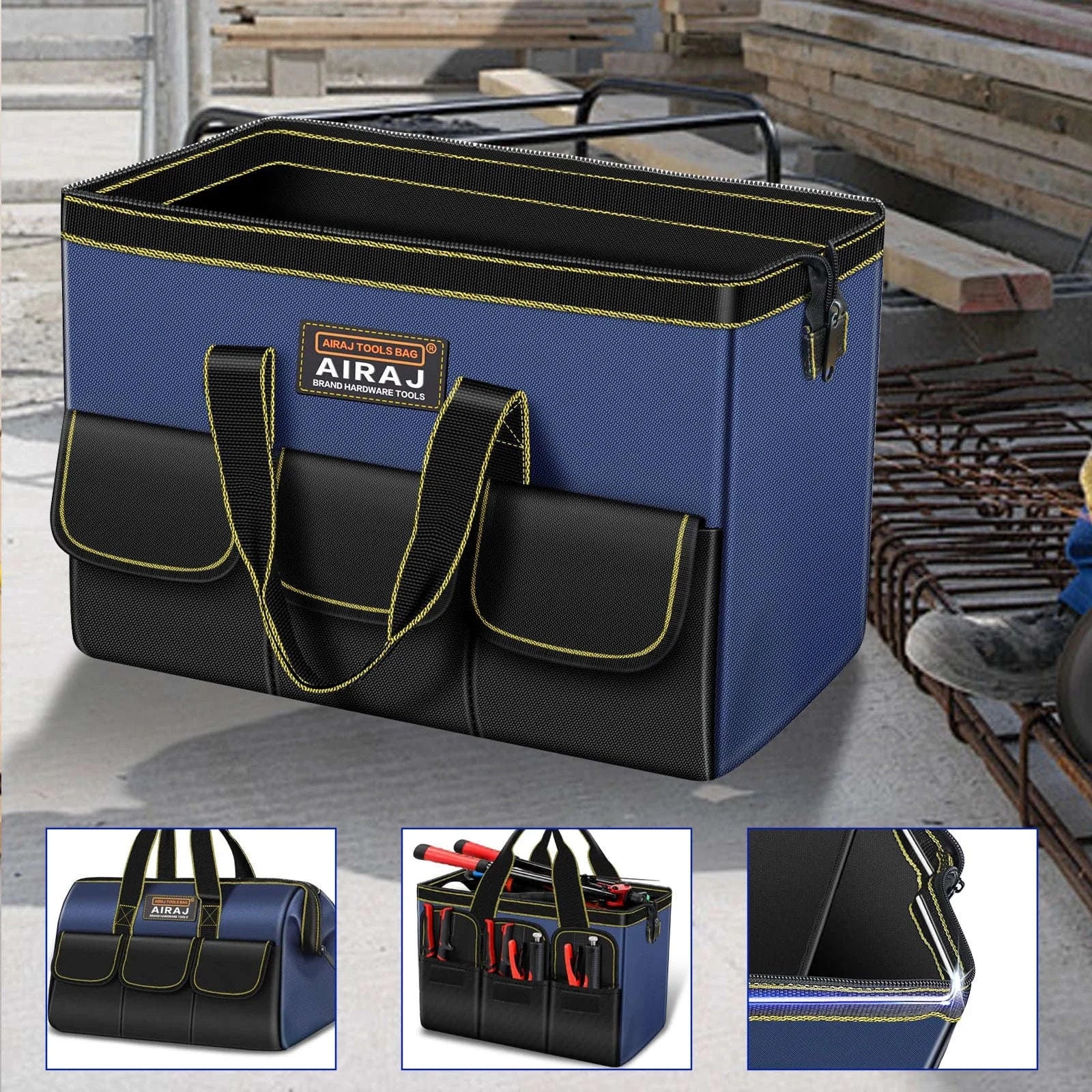 Multifunctional Tool Bags – High‑Capacity Durable Worksite Storage-3415