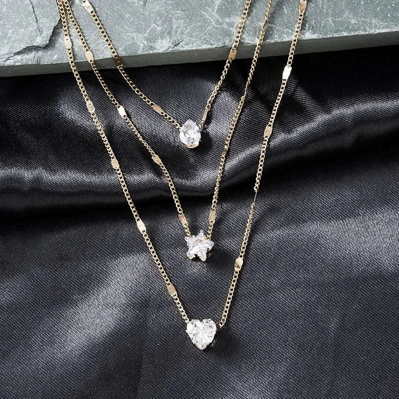 Multilayer Pendant Necklace for Women-1