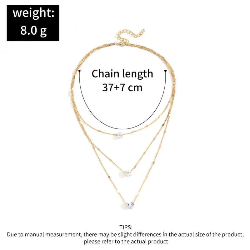 Multilayer Pendant Necklace for Women-1