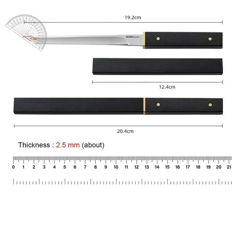 Multipurpose Kitchen Knife for Smooth, Controlled Everyday Cutting-1pc white