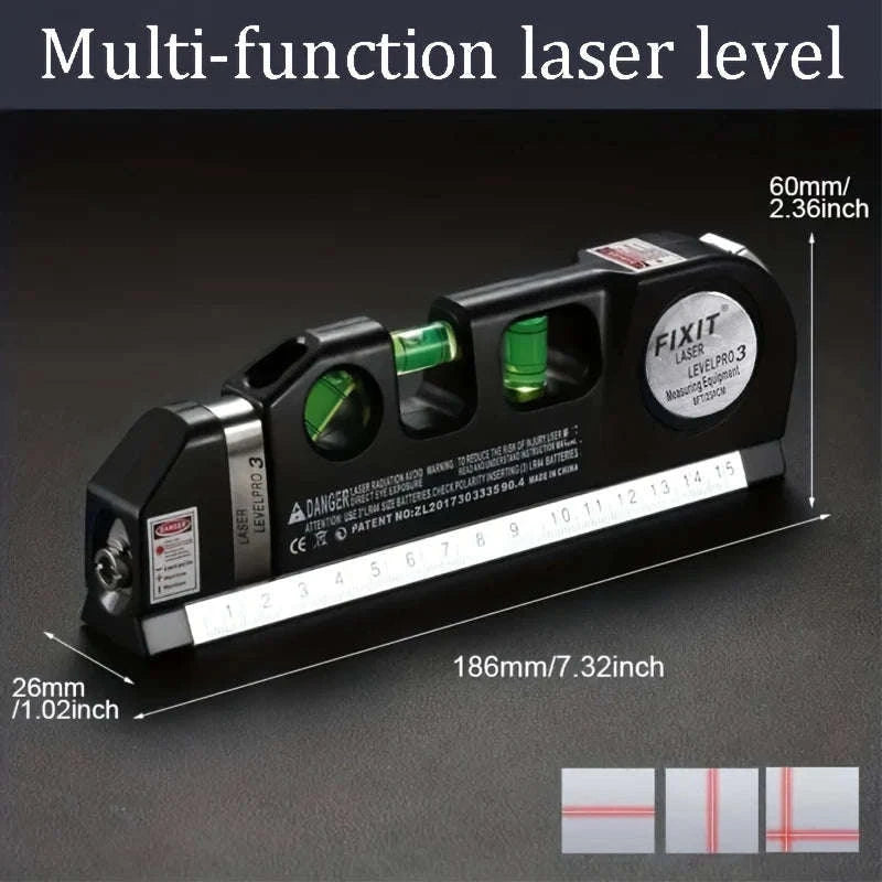 Multipurpose Laser Level Tool-black