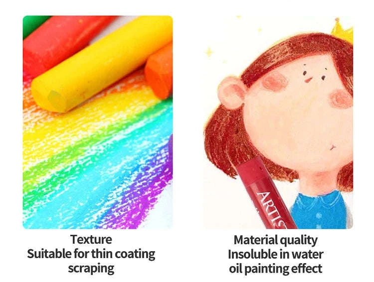 MUNGYO Artist Soft Oil Pastel Set-50 colors