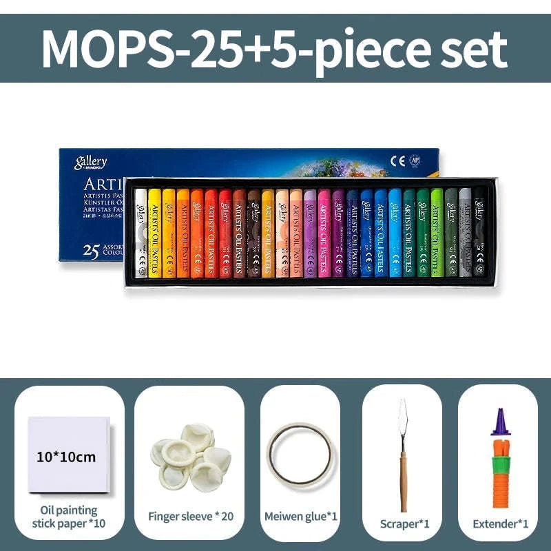 MUNGYO Artist Soft Oil Pastel Set-50 colors