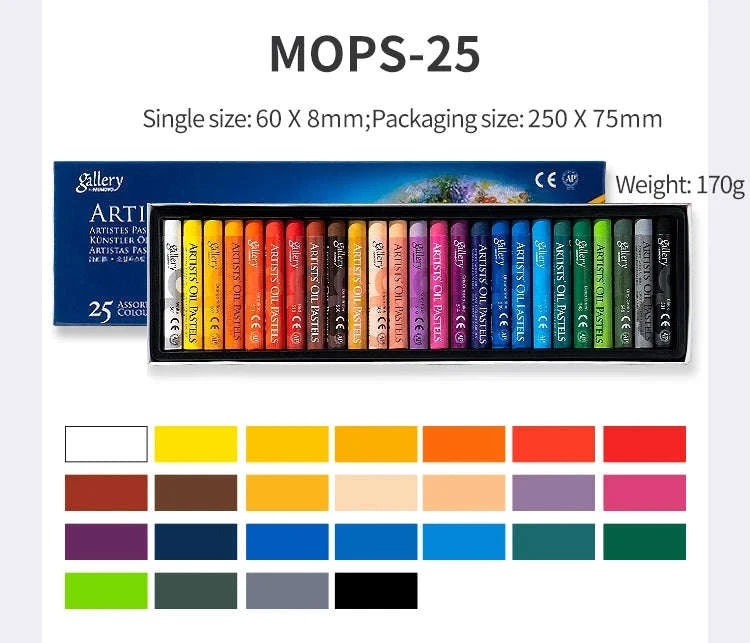 MUNGYO Artist Soft Oil Pastel Set-50 colors