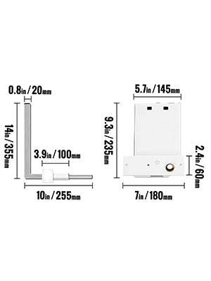 Murphy Bed Hardware Kit for Queen or King Wall Beds-Vertical / United States