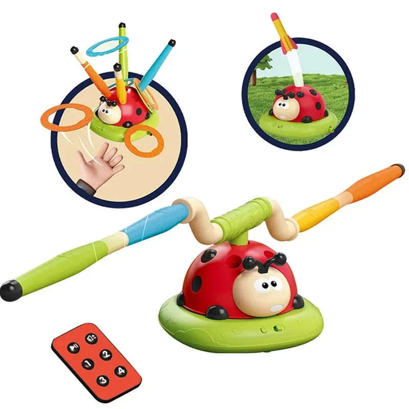 Musical Jump Sports Toy 3‑in‑1 Multifunction Activity Set for Kids-5 in 1 / China Mainland
