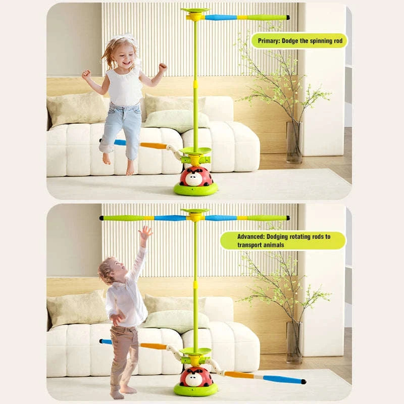 Musical Jump Sports Toy 3‑in‑1 Multifunction Activity Set for Kids-5 in 1 / China Mainland