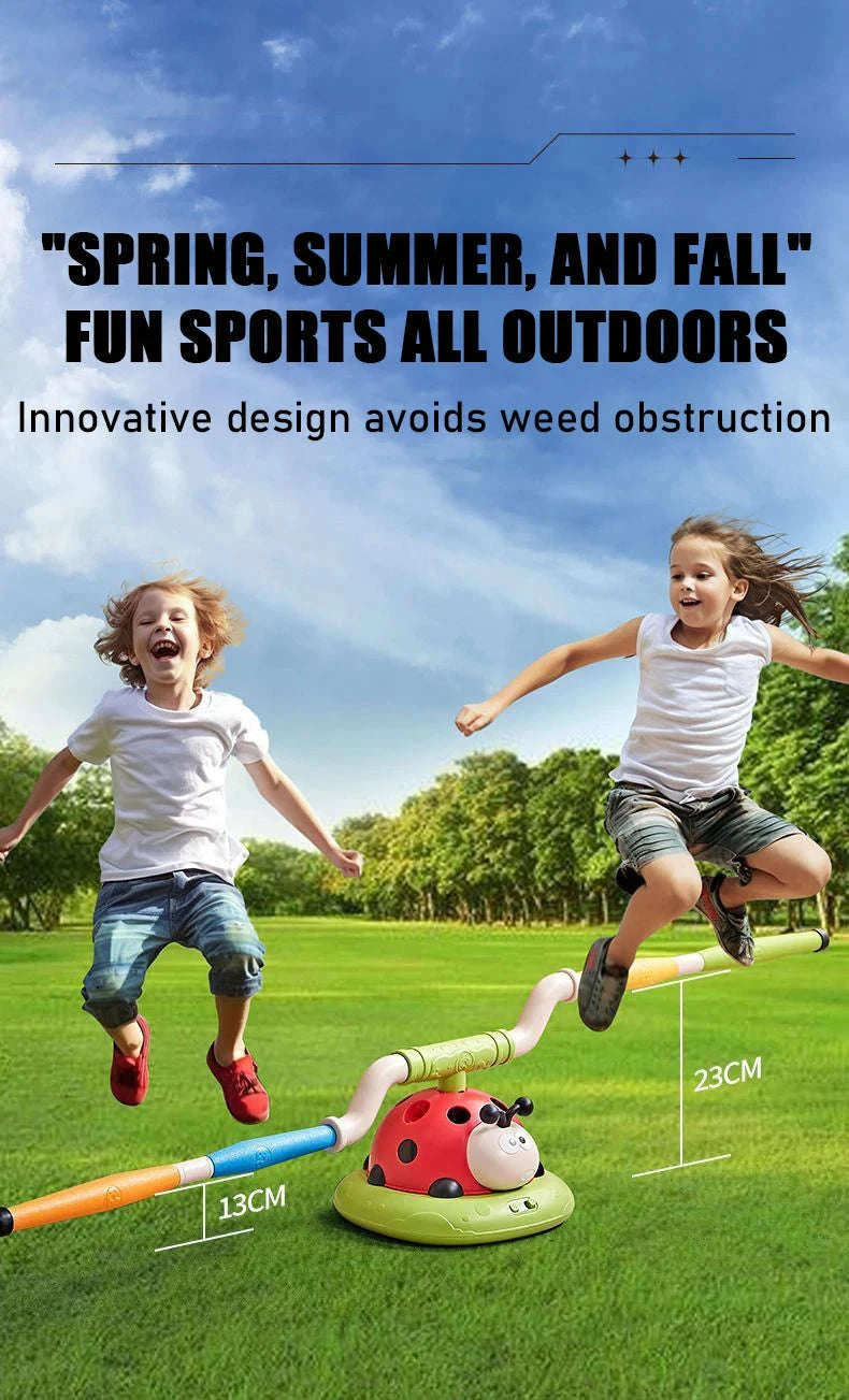 Musical Jump Sports Toy 3‑in‑1 Multifunction Activity Set for Kids-5 in 1 / China Mainland