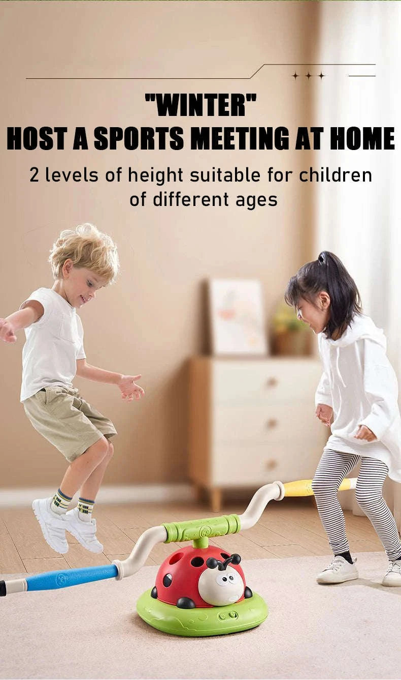Musical Jump Sports Toy 3‑in‑1 Multifunction Activity Set for Kids-5 in 1 / China Mainland