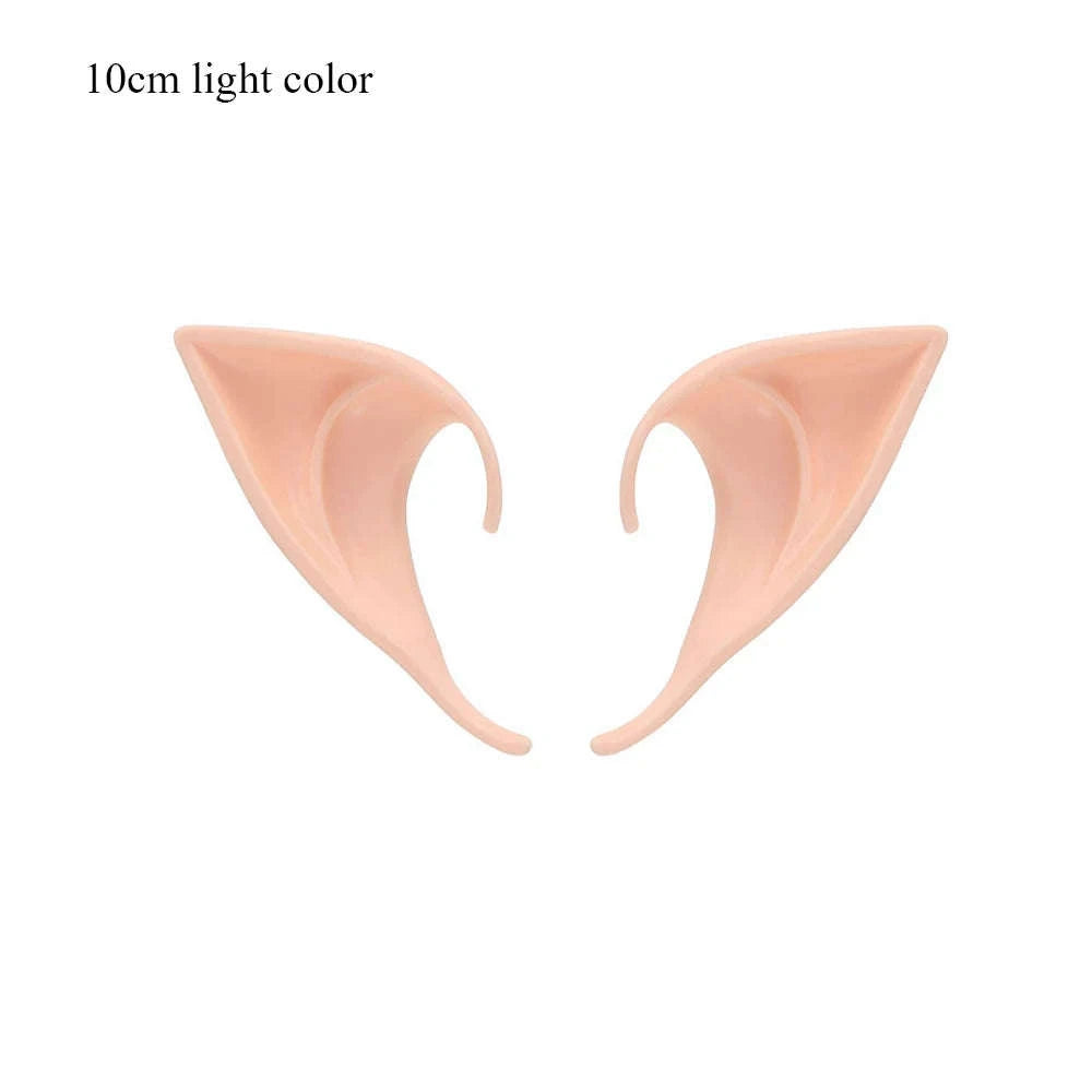 Mysterious Angel Elf Ears Latex-10cm-Dark color