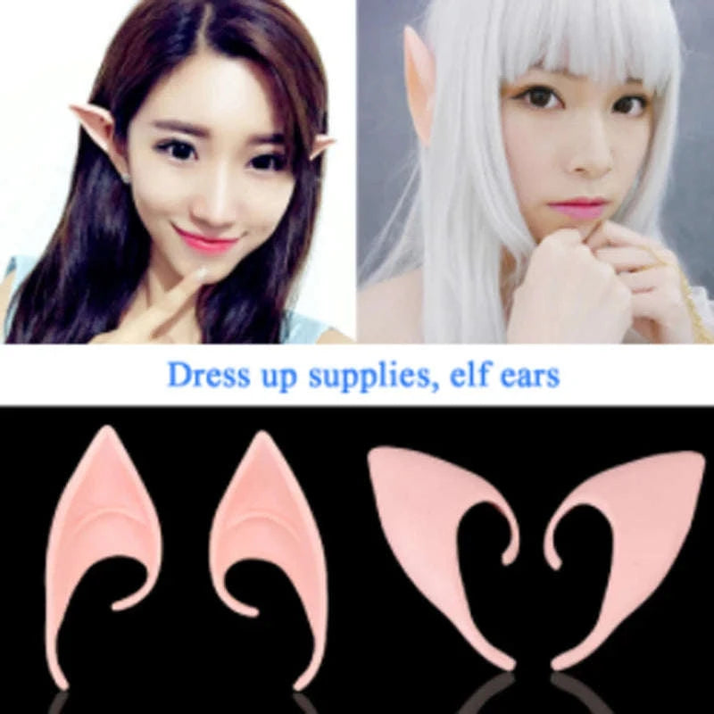 Mysterious Angel Elf Ears Latex-10cm-Dark color