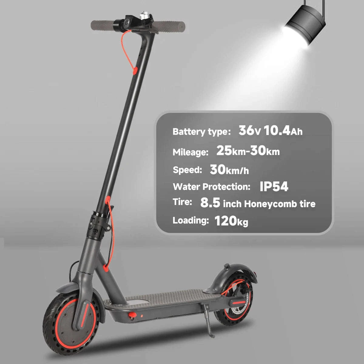 N7PRO Adult Electric Scooter-N7MAX 500W 36V 12.5Ah / france