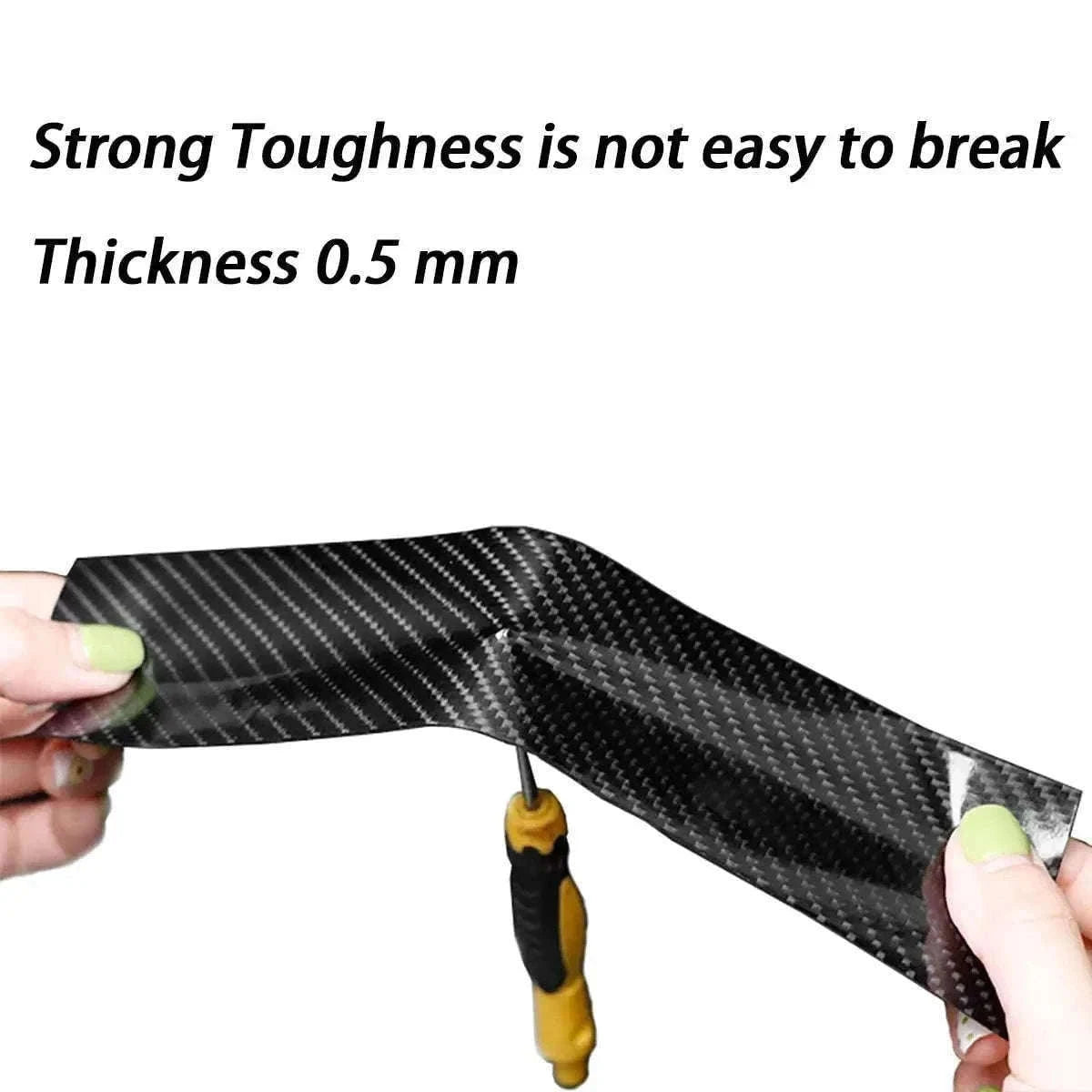 Nano Carbon Fiber Car 3D Protection Tape-10cm Wide Nano Fiber / 10m Long