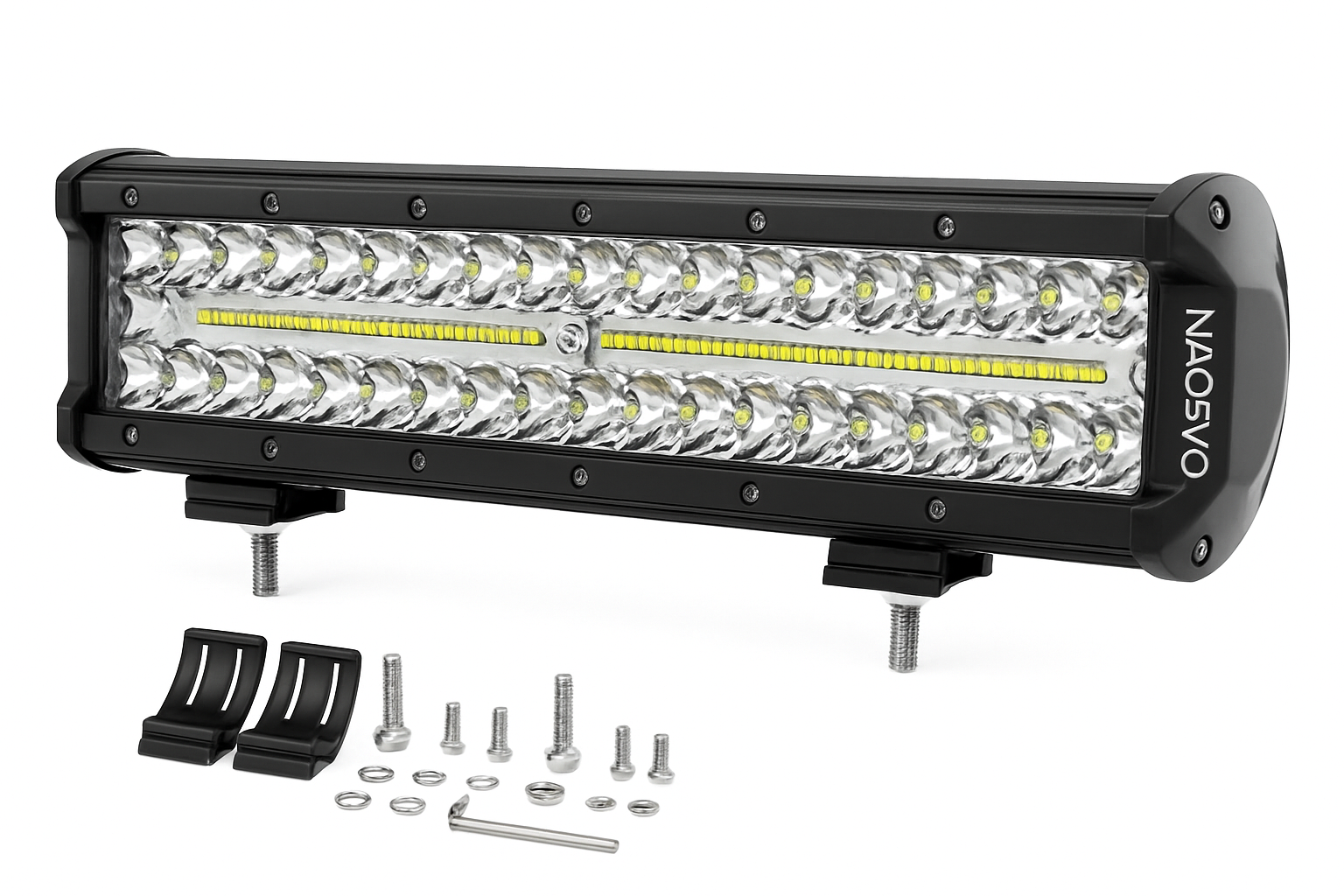 NAOEVO 12 Inch Car LED Light Offroad 4x4 Spotlights Fog Lamp WorkLight LED Bar For Truck Tractor Boat motorcycle Headlights