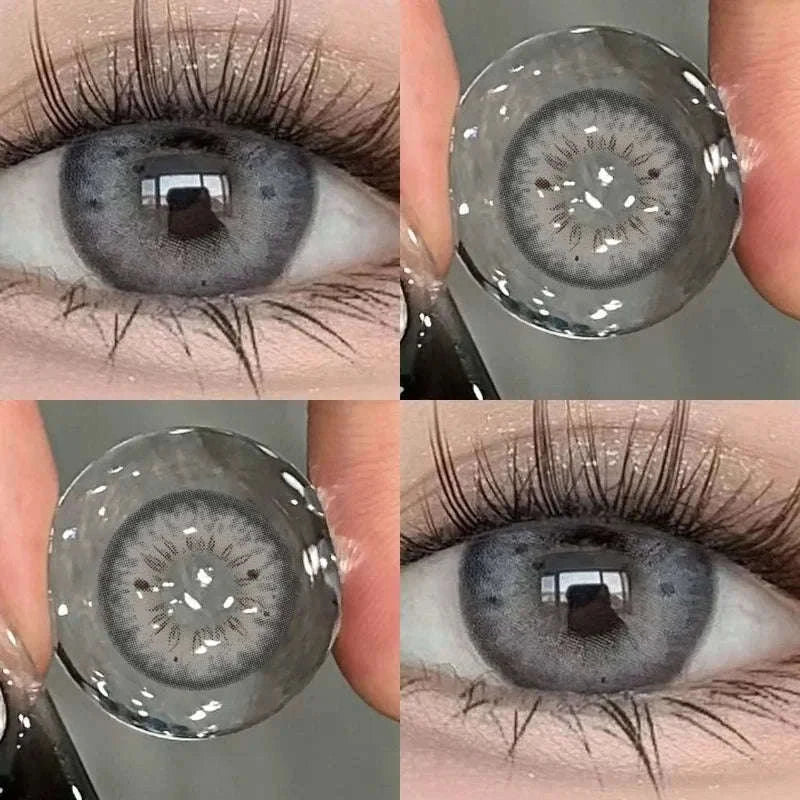 Natural Fashion Color Contact Lenses Siri Series-Iris Brown / -7.50