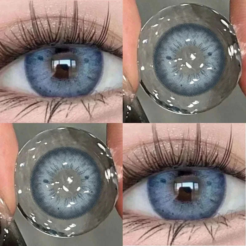 Natural Fashion Color Contact Lenses Siri Series-Iris Brown / -7.50