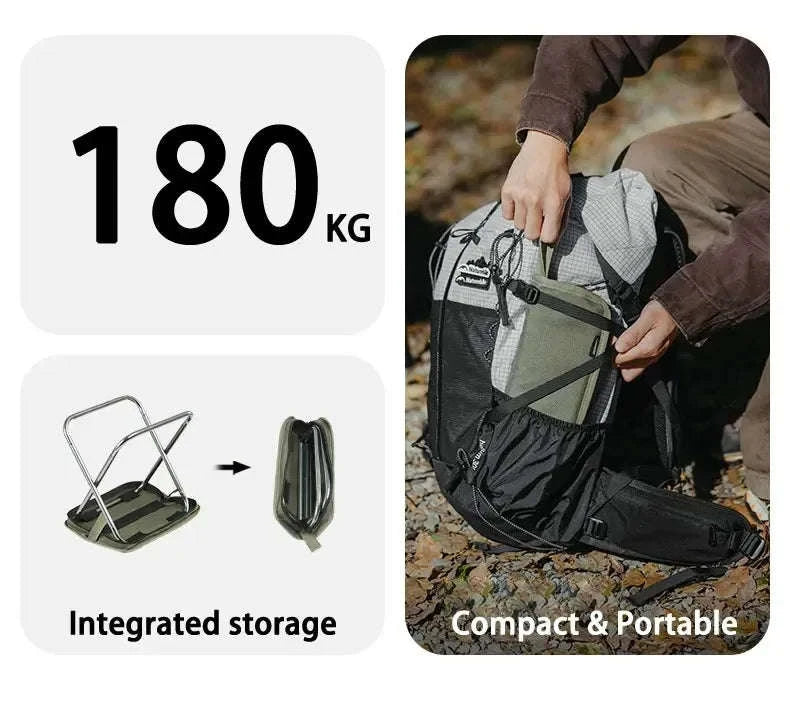 Naturehike 2024 Portable Camping Chair-Green