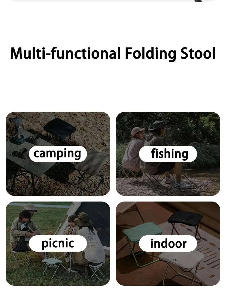 Naturehike 2024 Portable Camping Chair-Green