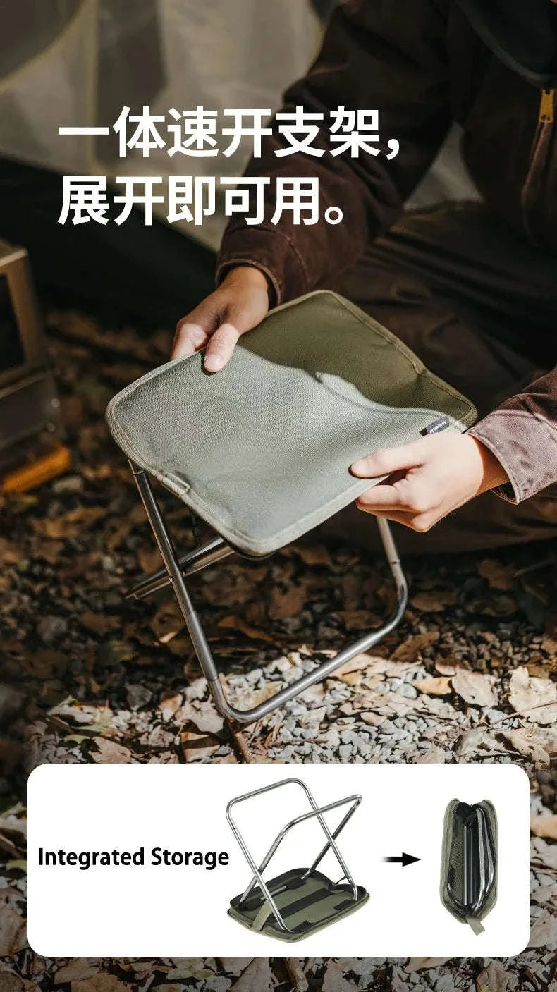 Naturehike 2024 Portable Camping Chair-Green