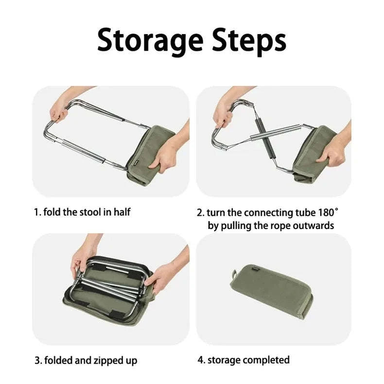 Naturehike 2024 Portable Camping Chair-Green