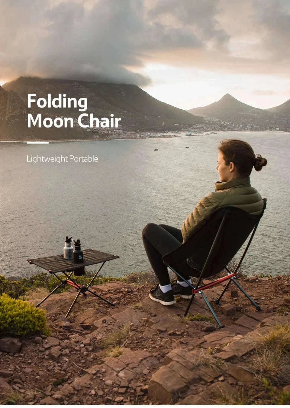 Naturehike Ultralight Folding Camping Chair for Outdoor Use-YL05 - Gray / United States