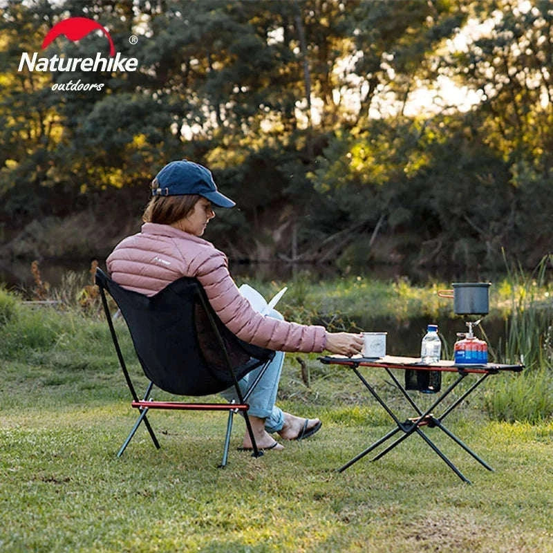 Naturehike Ultralight Folding Camping Chair for Outdoor Use-YL05 - Gray / United States