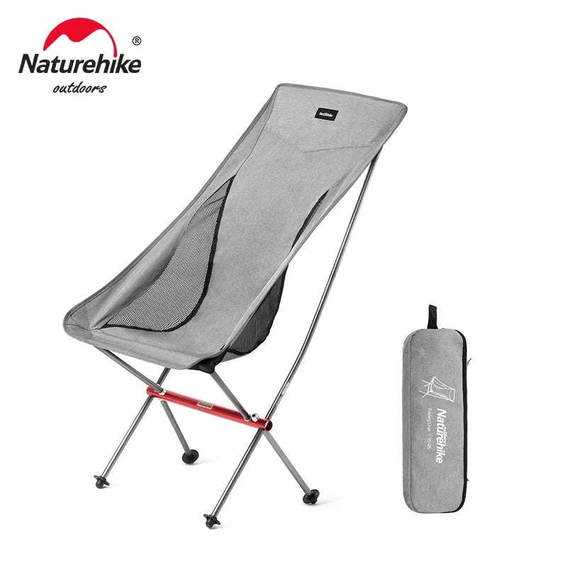 Naturehike Ultralight Folding Camping Chair for Outdoor Use-YL05 - Gray / United States