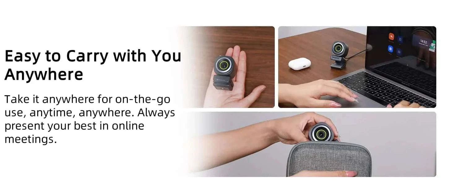 NearStream 1080P 60FPS USB Webcam with AI Noise‑Canceling Mic-V02-AF / CHINA